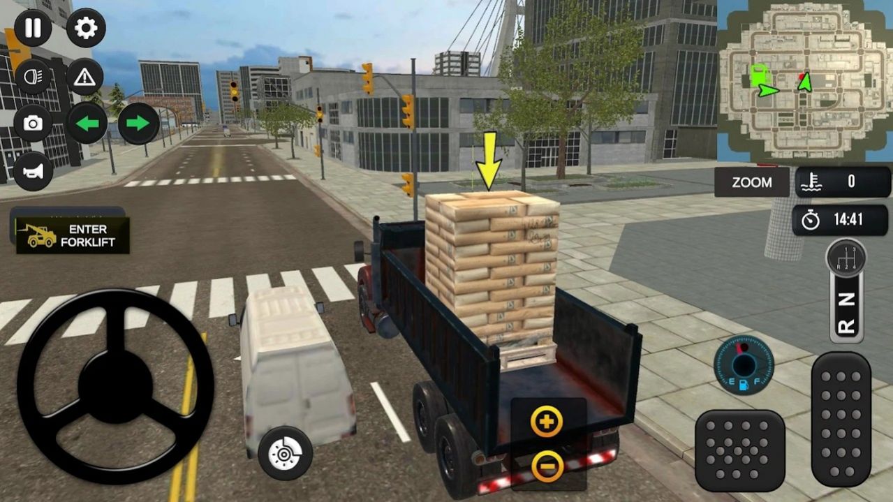 卡车装载机模拟器